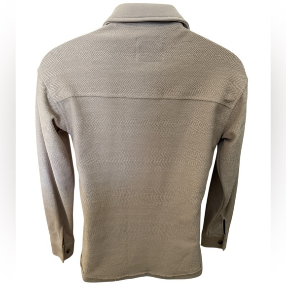 NWT THREAD & SUPPLY Taupe Button Down Sweater Jacket Front Pockets Women XS - Picture 4 of 6